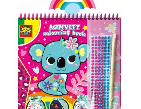 Carte cu activitati cu diamante 3 in 1