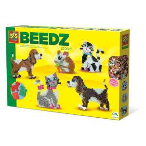 Set creativ copii - Margele de calcat cu Animale Beedz