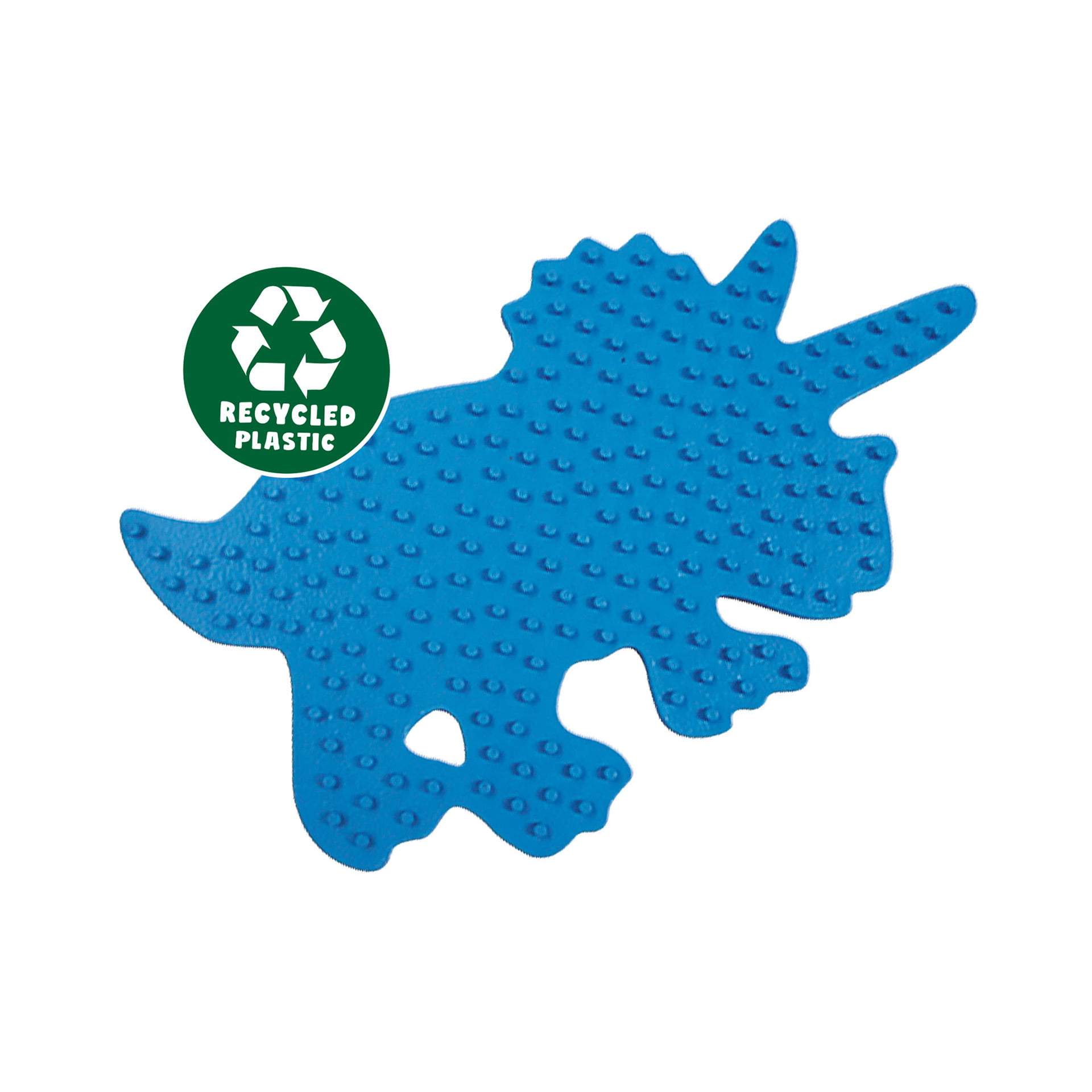 Set placi pentru margelele de calcat Green Beedz - Triceraptos