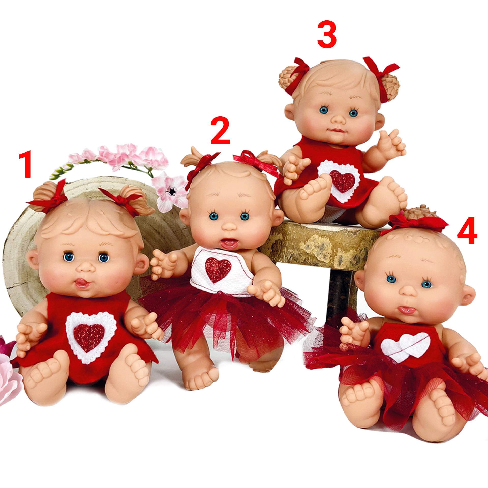 Papusa Nines D’Onil, Colectia Love Original, cu miros de vanilie, 26 cm
