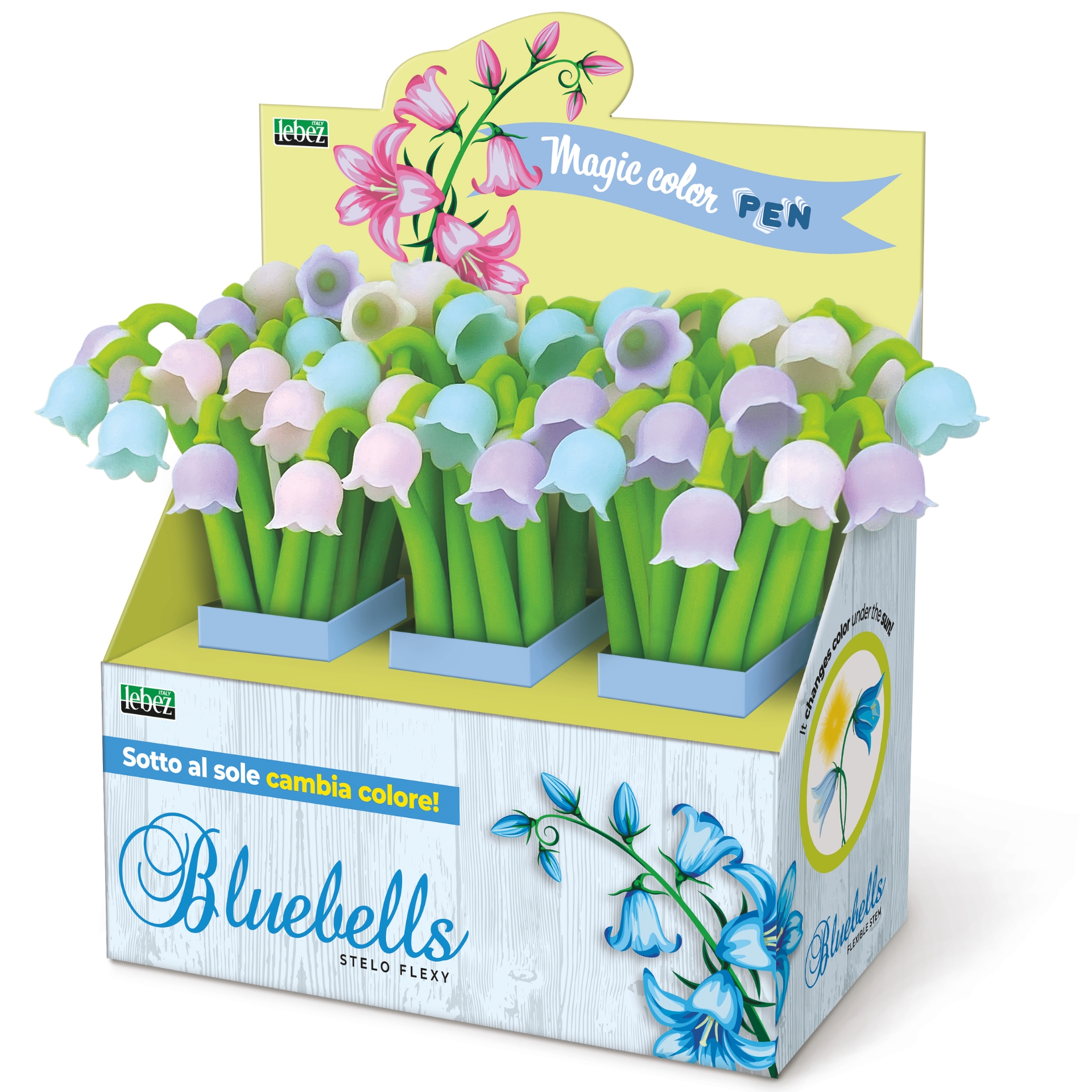 Pix flexibil Clopotei, ø 2.4 cm (36 buc/display)