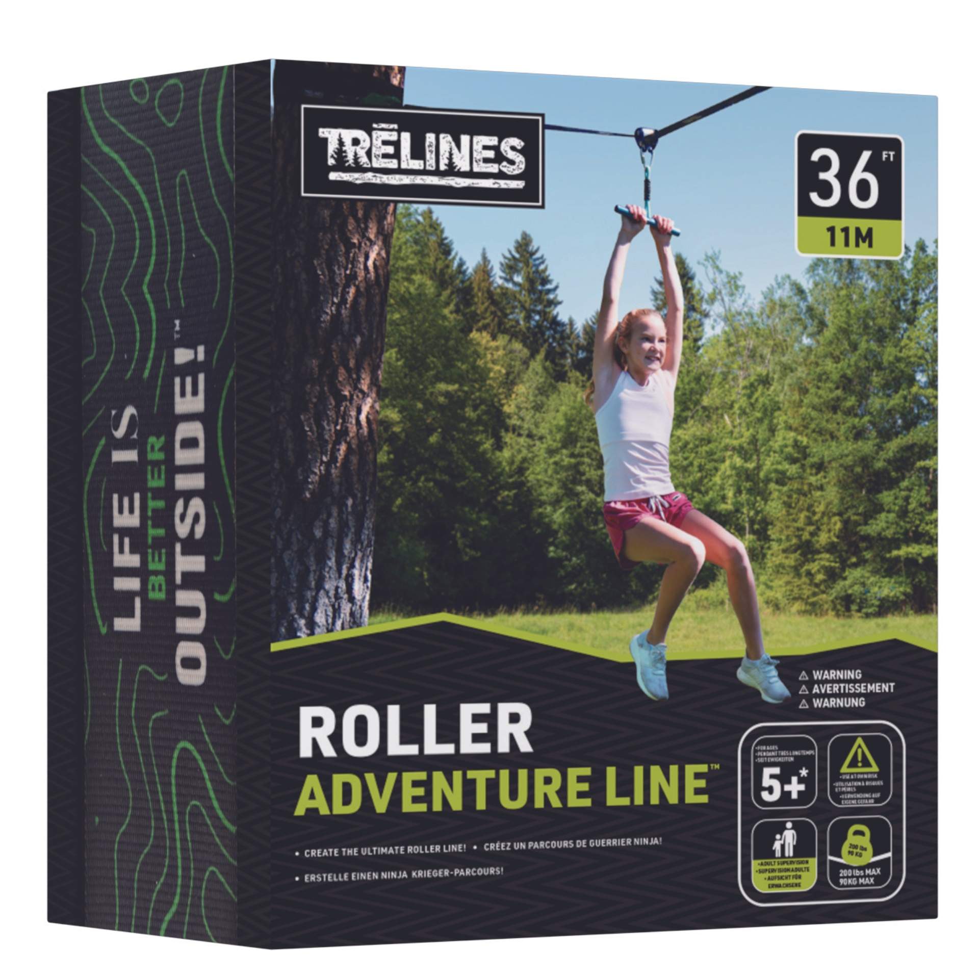 Joc exterior – Funie echilibru Roller Adventure (11 metri)