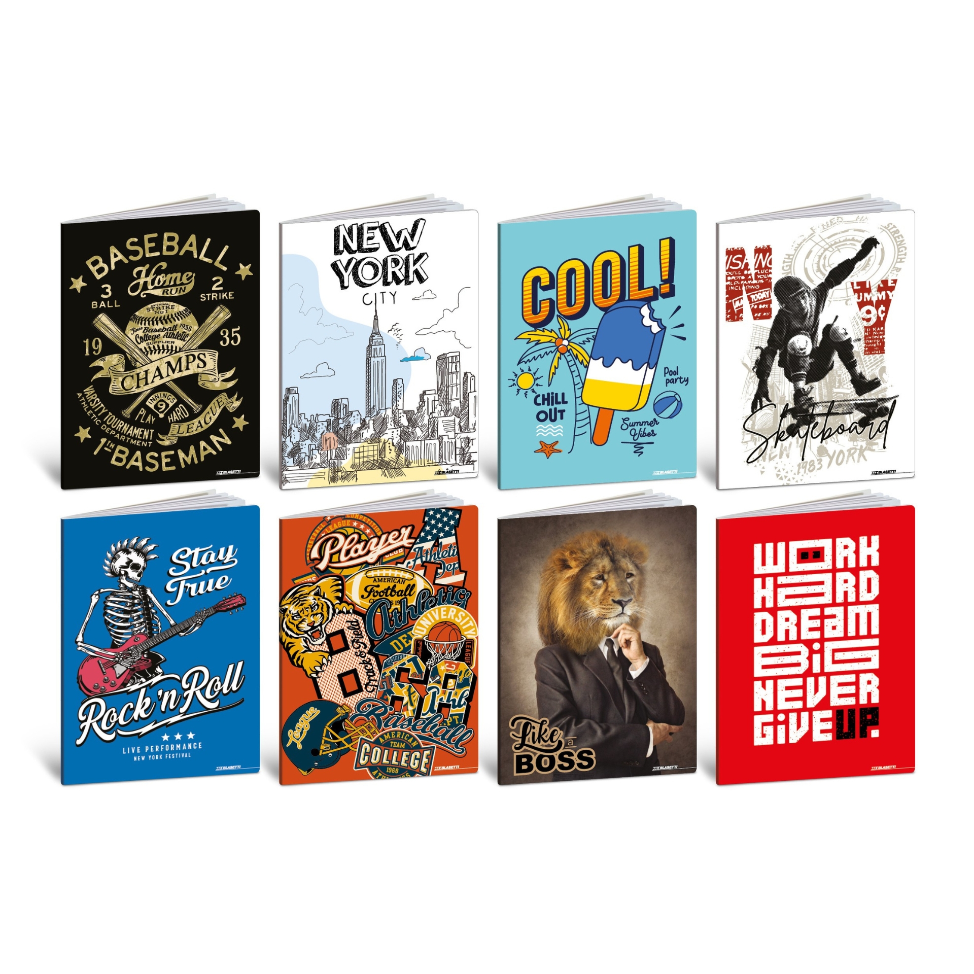 Caiet A4 de exercitii, coperta tare - Adolescenti-baieti, 80 g/m2, 40 pag. (Matematica)