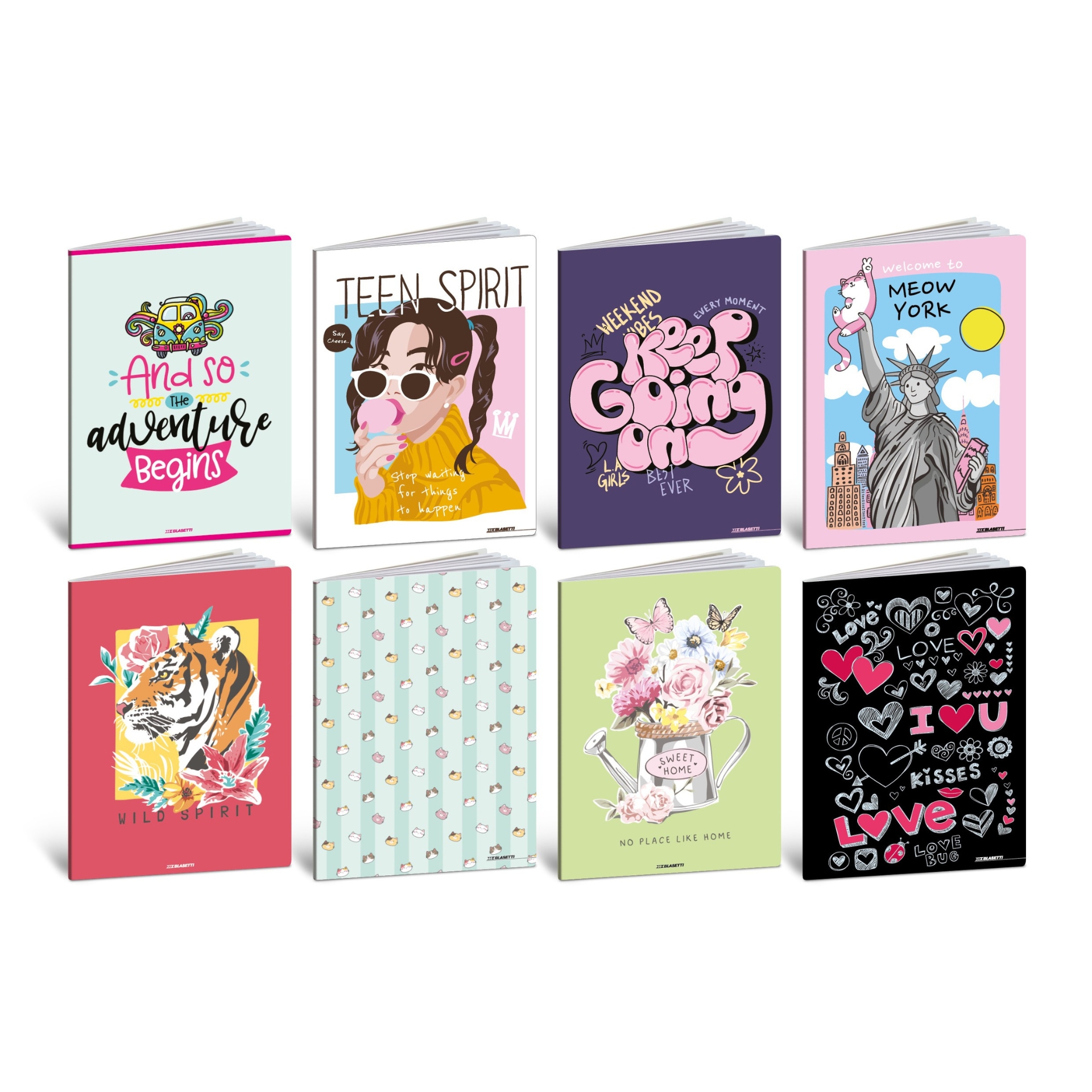 Caiet A4 de exercitii, coperta tare - Adolescenti-fete, 80 g/m2, 40 pag. (Matematica)