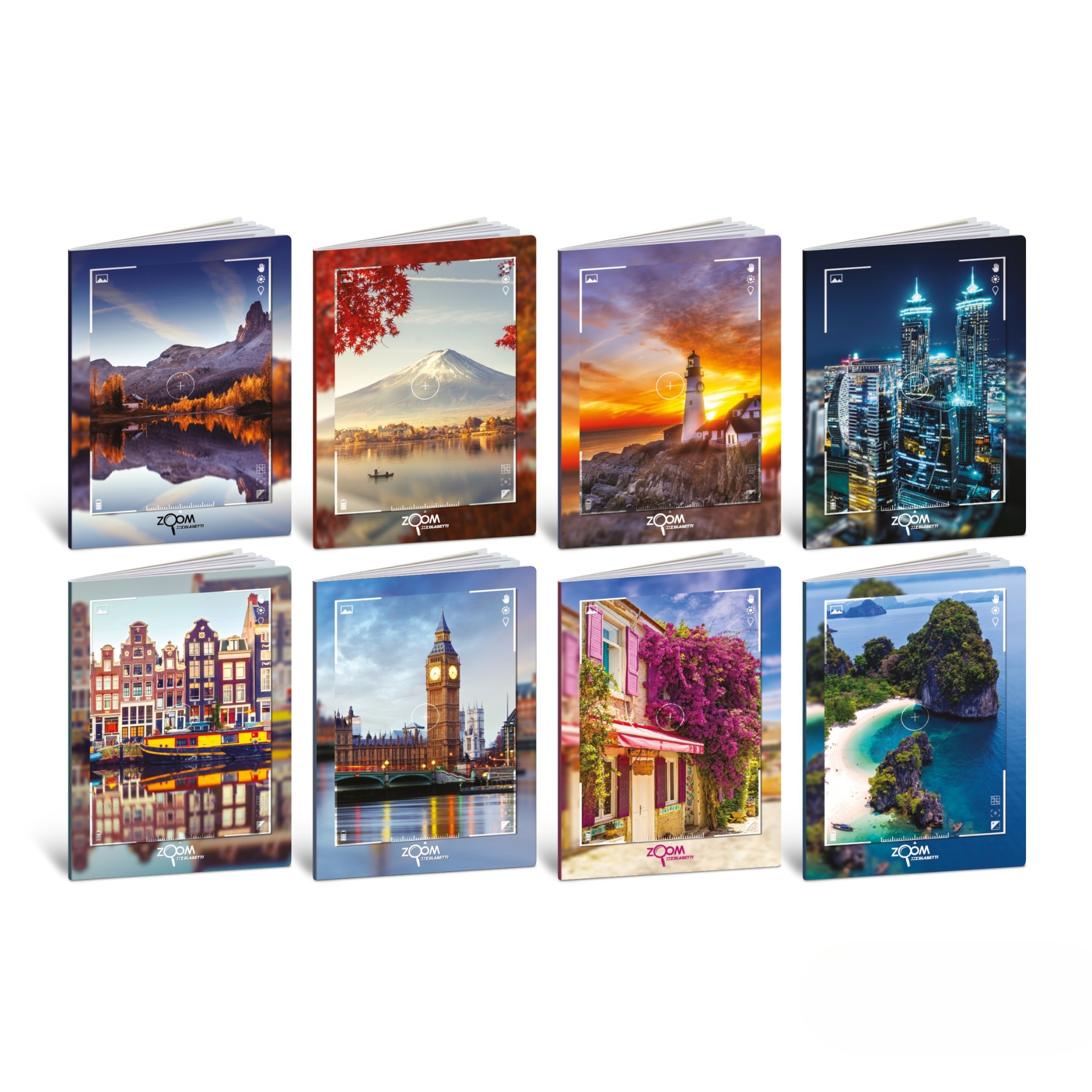 Caiet A4 de exercitii, coperta tare - Zoom, 80 g/m2, 40 pag. (Matematica)