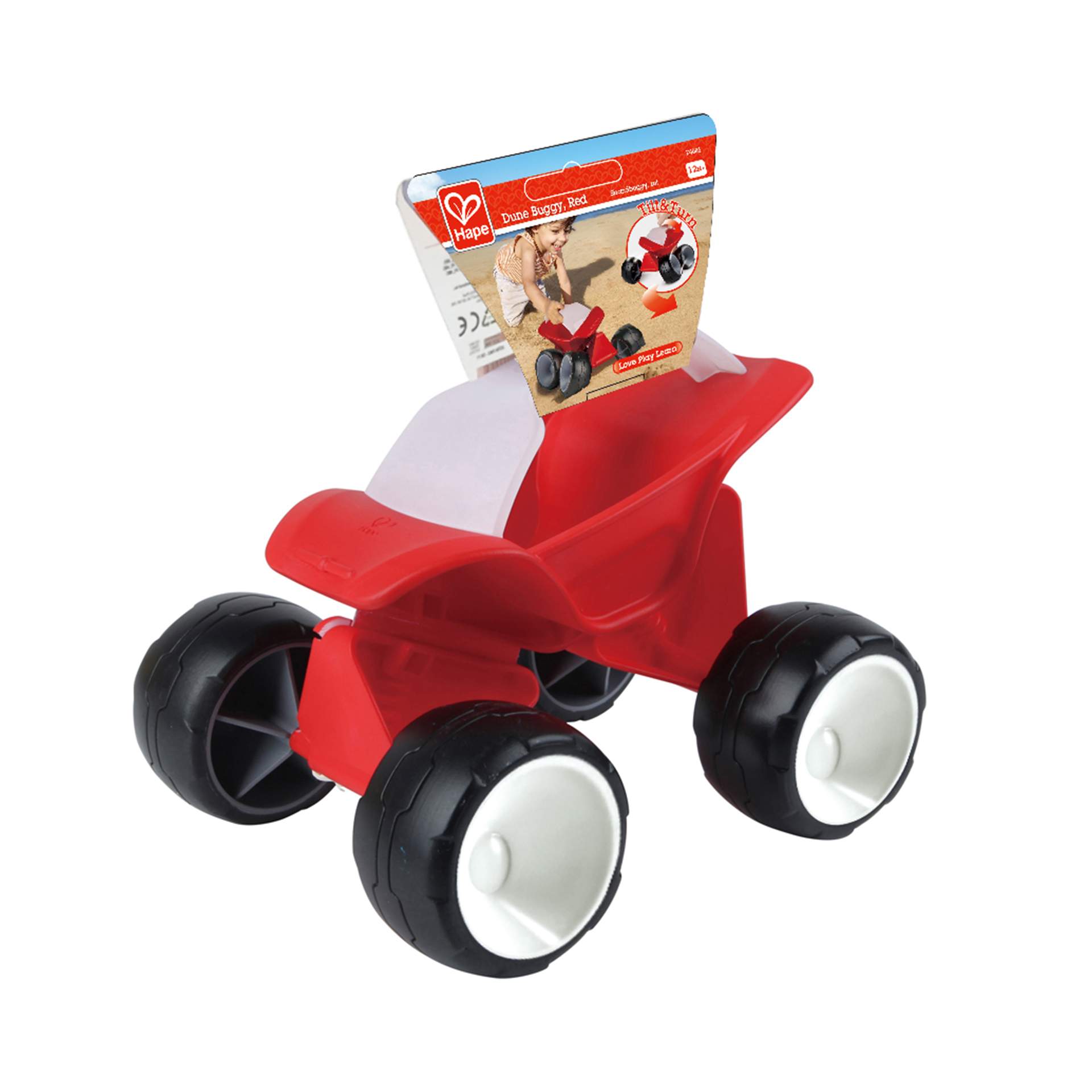 Jucarie de plaja - Dune Buggy rosie