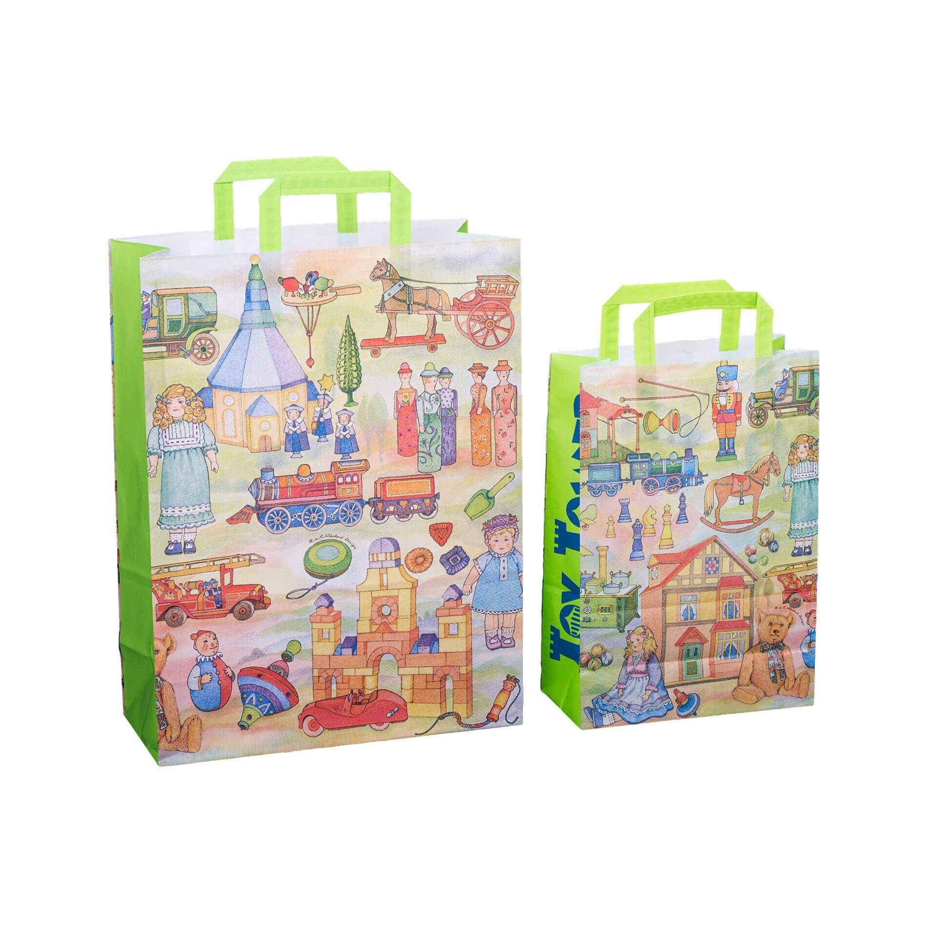 Sacosa cadou din hartie - Clasic (L - 32 x 14 x 42cm, 90g)