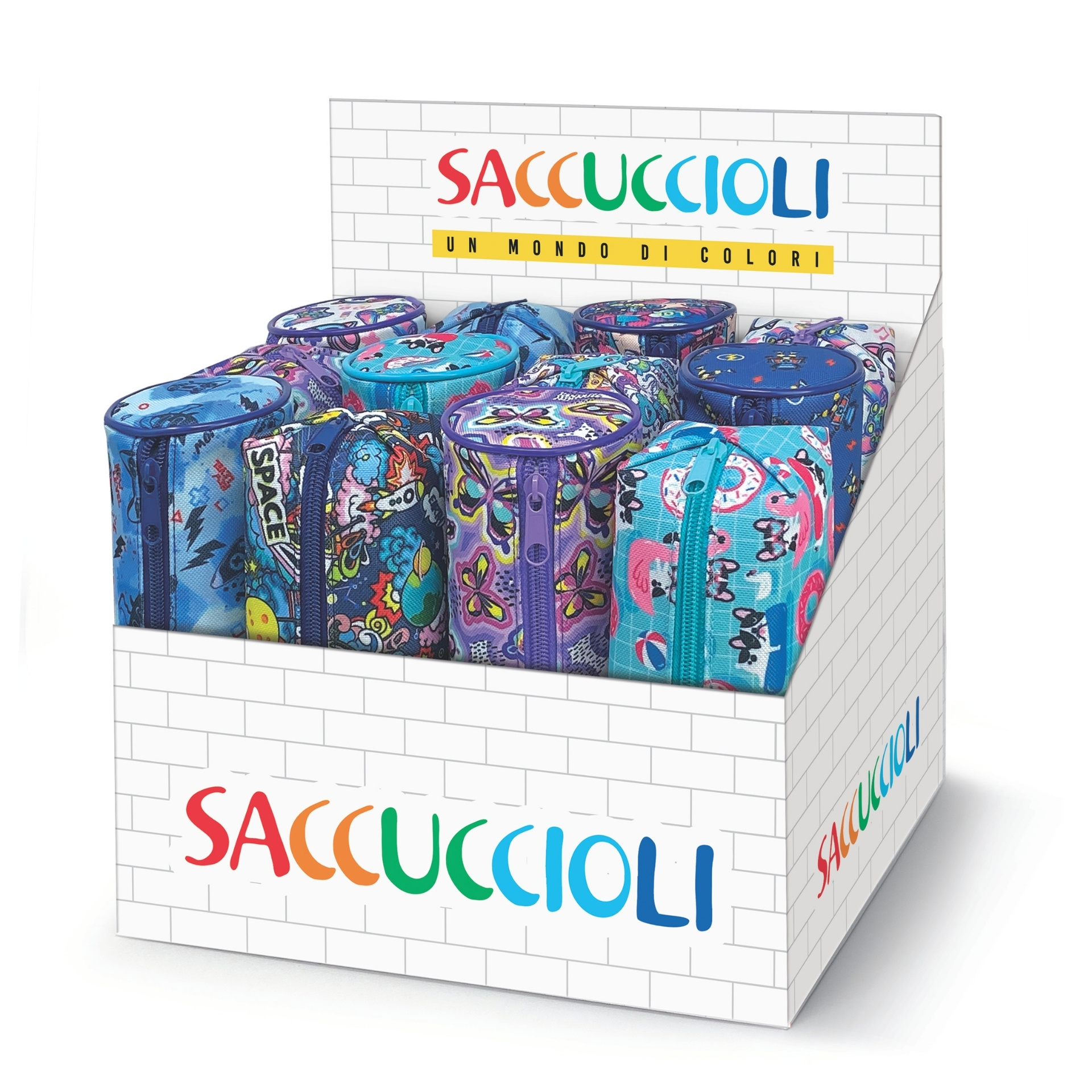 Borseta Fantasy Mix – 2 modele si 8 imprimeuri (12 buc/display)