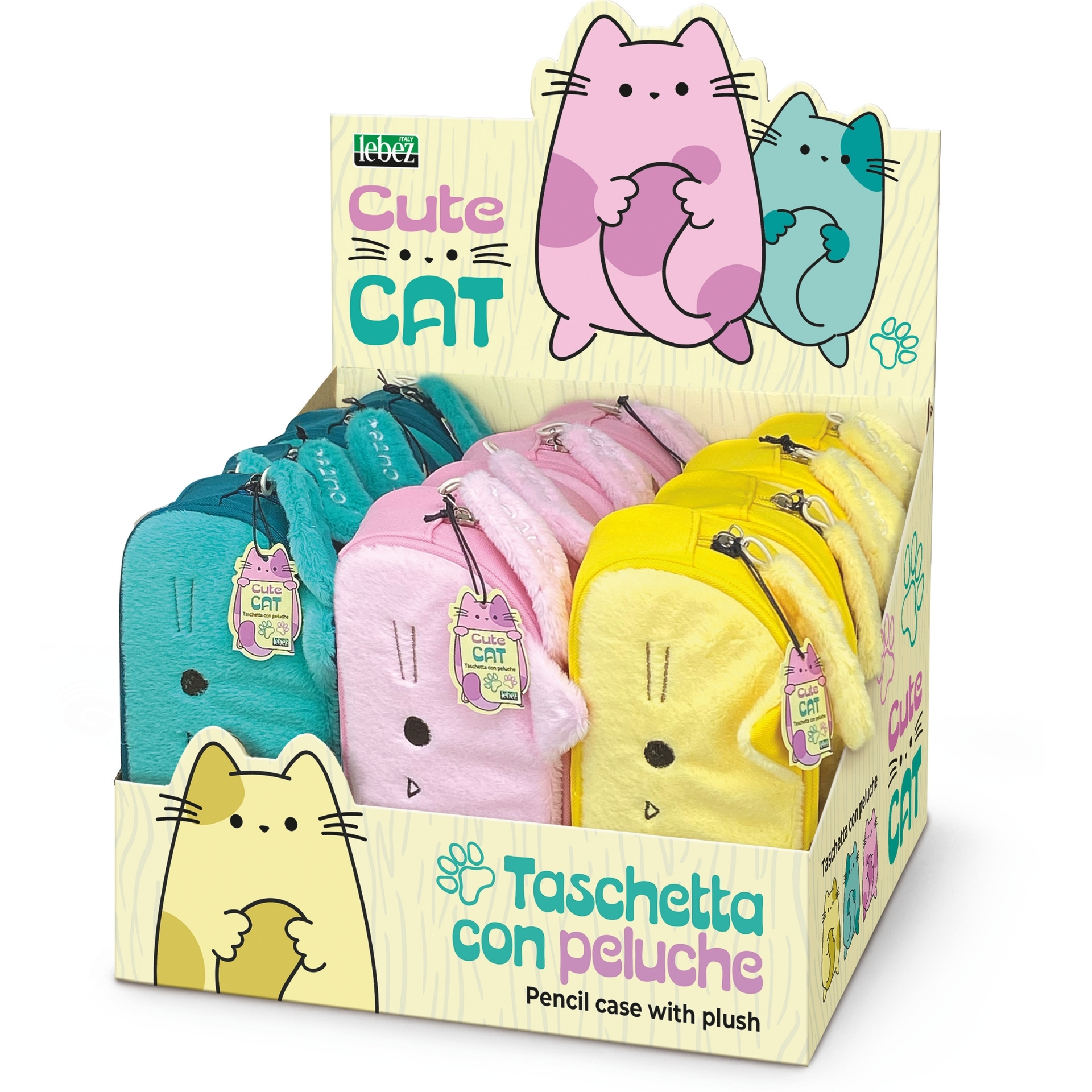 Penar Cute Cat – cu aplicatii din plus (12 buc/display)