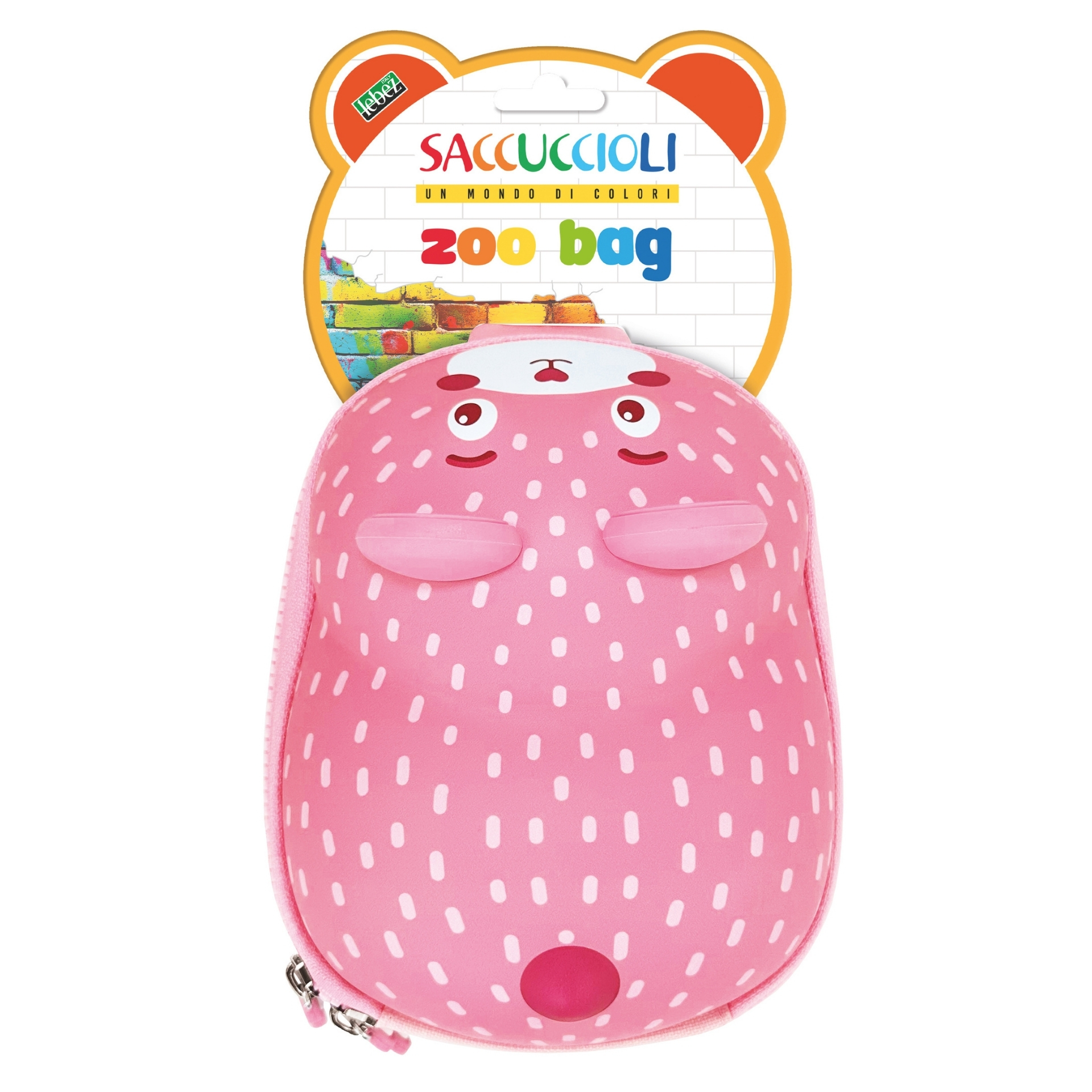 Mini rucsac Baby Bag Animaletti – monobretela din EVA rigid (3 buc/display)