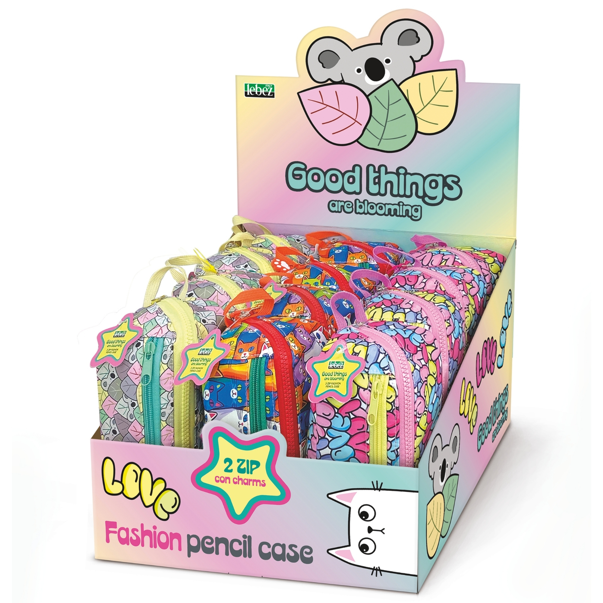 Penar Good Things Are Blooming – cu 2 fermoare si charms (12 buc/display)