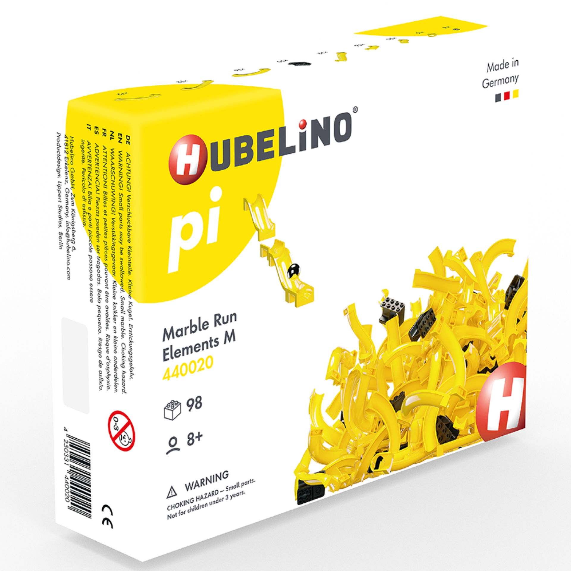 Jucarie Piese de constructie Set M Hubelino (98 piese)