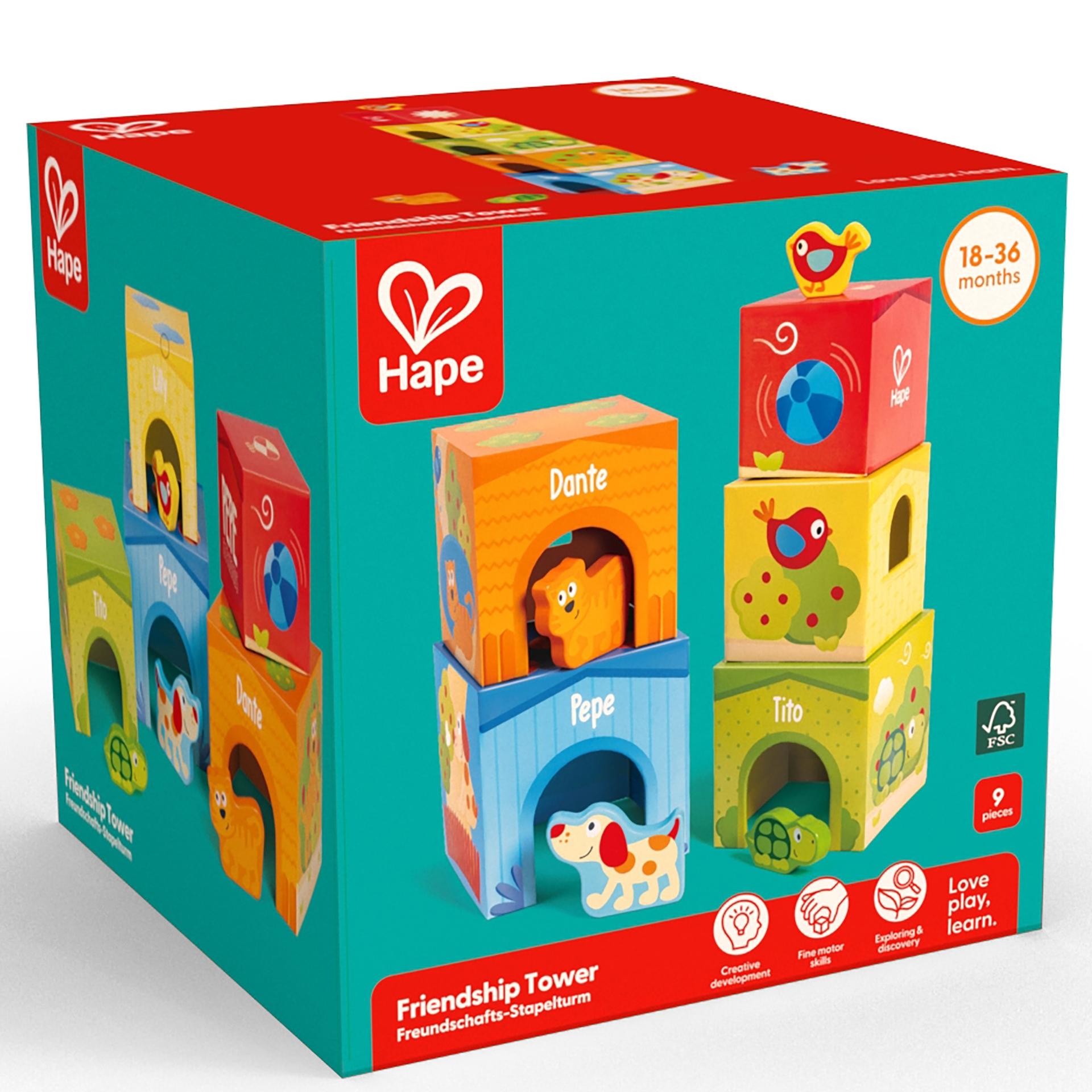 Jucarie de stivuit - Turnul prieteniei