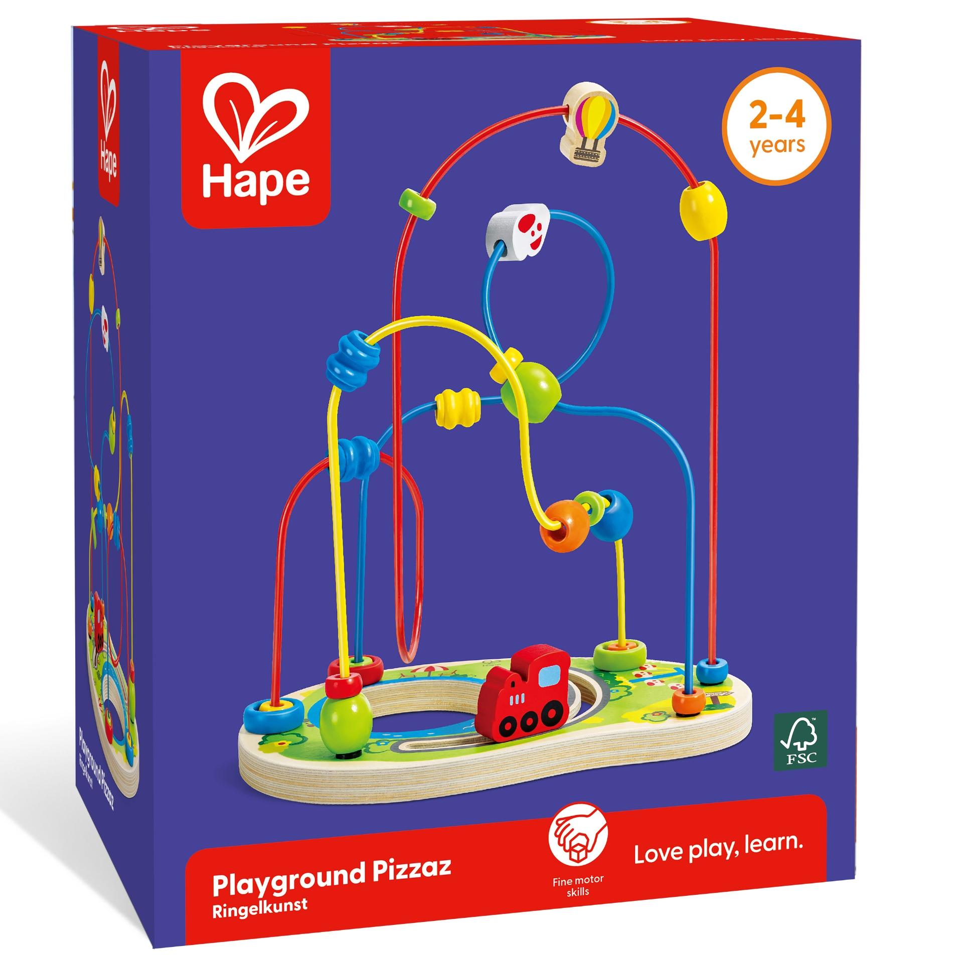 Jucarie din lemn - Centru de activitati Playground Pizzaz