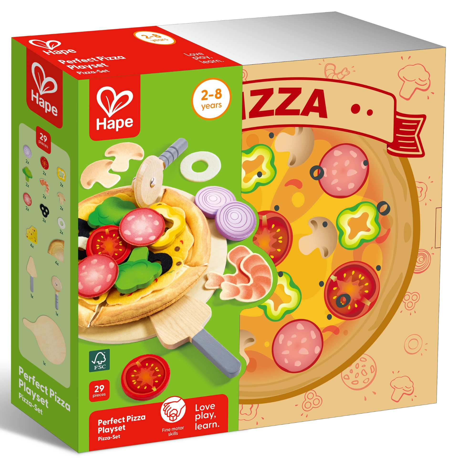 Jucarie – Set de gatit pizza (29 piese)